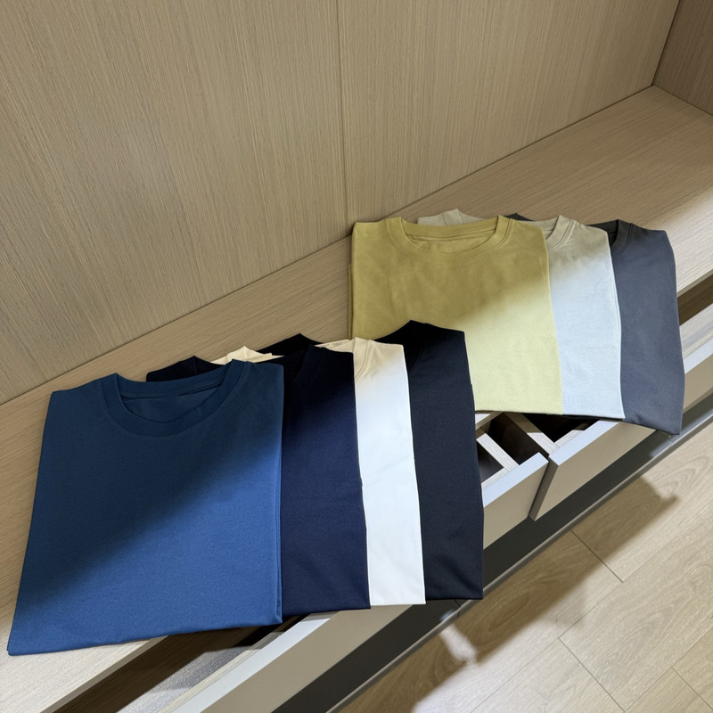 25秋季新款男女同款简约打底衫百搭宽松显瘦圆领长袖T恤0822f12|undefined