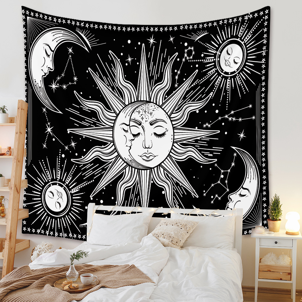 Home Cross-border Bohemian Tapestry Room Decoration Wall Cloth Mandala Decoration Cloth Tapestry display picture 29