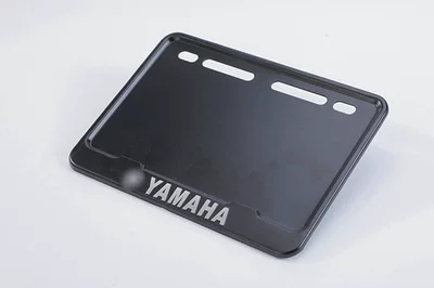 Wholesale carbon fiber pattern license plate License plate holder/license plate holder - labeled-black