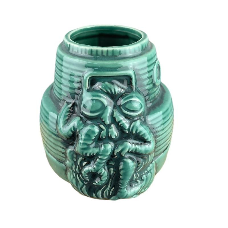 Cerámica octopus relieve tótem taza TIKI MUG 3D pulpo monstruo taza Maker taza hawaiana TIKI taza