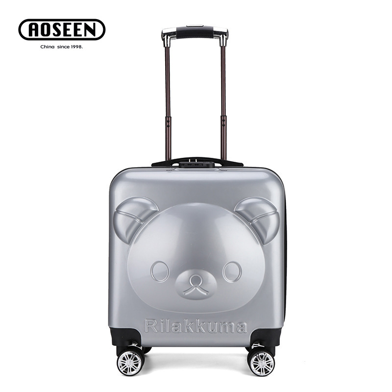 君旭儿童拉杆箱万向轮登机箱20寸礼品箱卡通图案行李箱批发可定制|ru