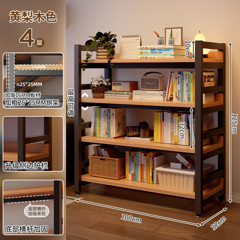 Estante de cabecera de cama multicapa contra la pared doméstica integrado estante de almacenamiento de almacenamiento de almacenamiento de estante de visualización de almacenamiento de dormitorio simple