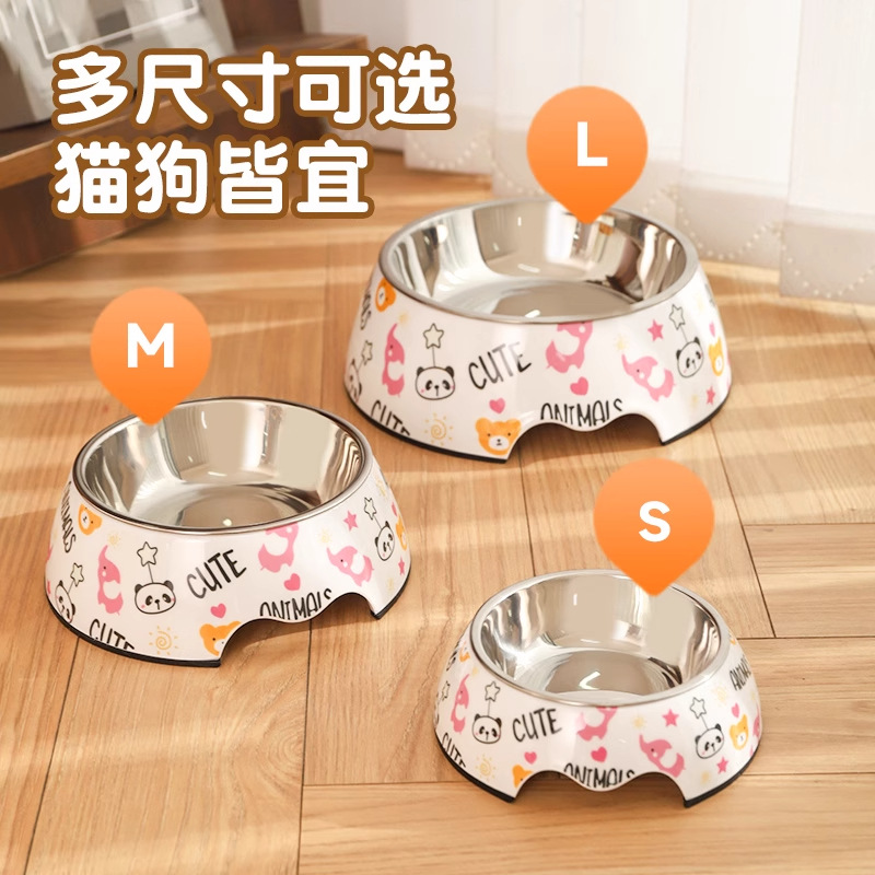 tazón de comida para perros tazón de comida para perros tazón de comida para perros tazón de arroz para gatos tazón de arroz de acero inoxidable 304 tazón especial para alimentos para perros cachorros artículos para mascotas
