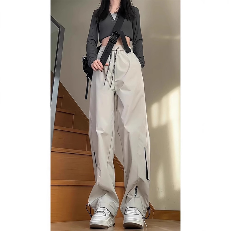 American-style vibe functional windproof waterproof wide-leg assault pants men's spring and autumn new mountaineering frock casual pants American-style vibe functional windproof waterproof wide-leg assault pants men's spring and autumn new mountaineering frock casual pants
