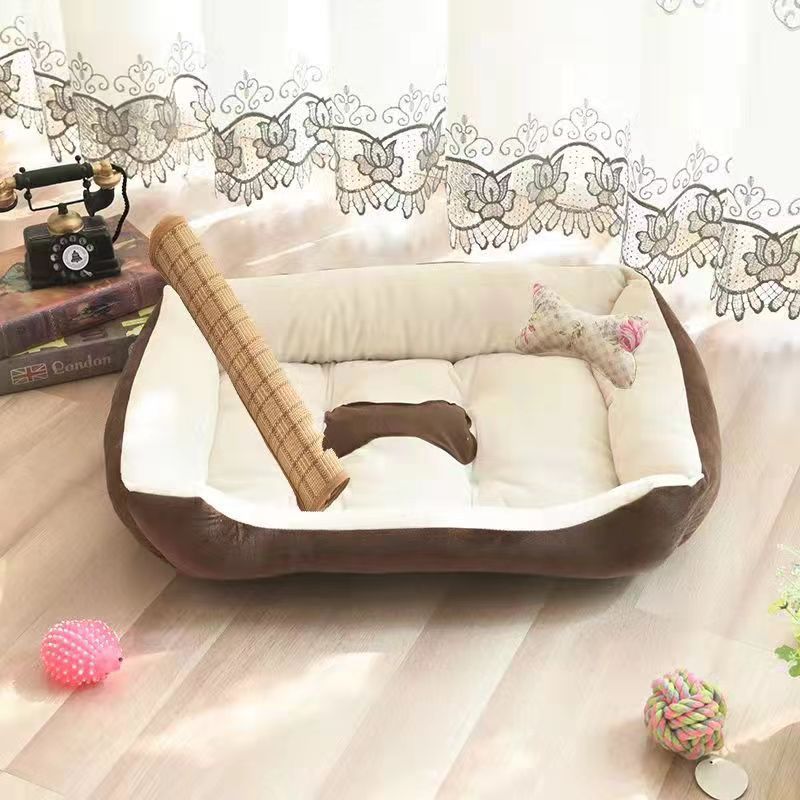 Una pieza de perrera al por mayor, nido para gatos, sofá perezoso de invierno, nido para mascotas, cuatro estaciones, nido para gatos universal, nido para perros, nido para perros pequeño y mediano