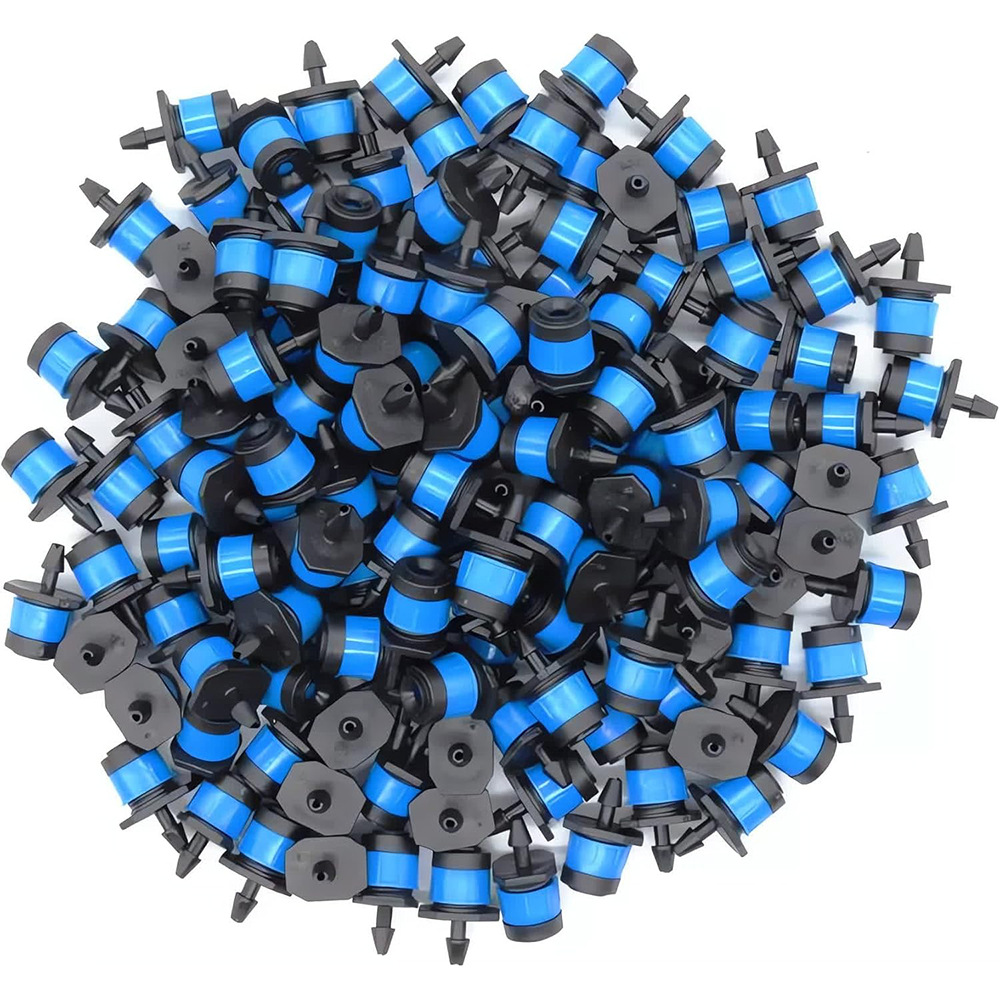 fuente de goteo de tamaño ajustable fuente de goteo de microrroyección dispersión ajustable fuente de goteo de goteo de chorro de riego de árboles frutales riego