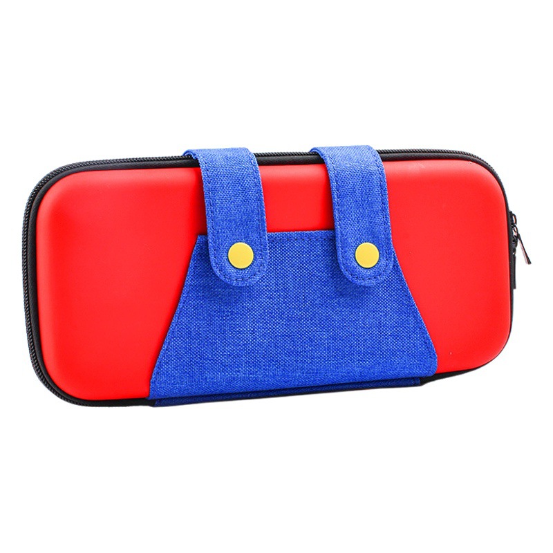 Nintendo switch bolsa de almacenamiento de la consola de juegos NS resistente a las caídas funda protectora cubierta protectora de doble capa accesorios de la tarjeta de juego bolsa de almacenamiento