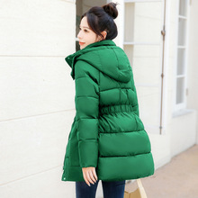 冬季新款韩版羽绒棉外套连帽加厚宽松收腰显瘦外套甜美保暖棉衣