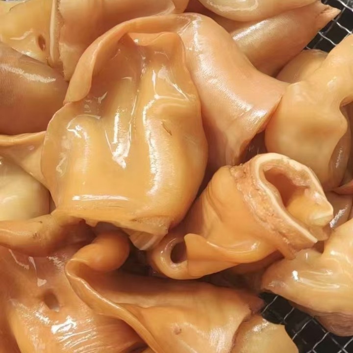 酱香牛耳朵新鲜牛耳片黄牛耳朵火烧去毛卤煮凉拌牛杂商用食材批发