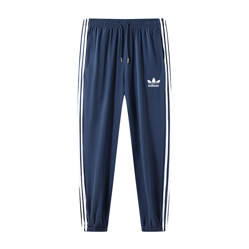 Trendy Brand Clover Embroidered Pants for Men, New Summer Sports Casual Quick-Dry Jogger Pants, Couple Style