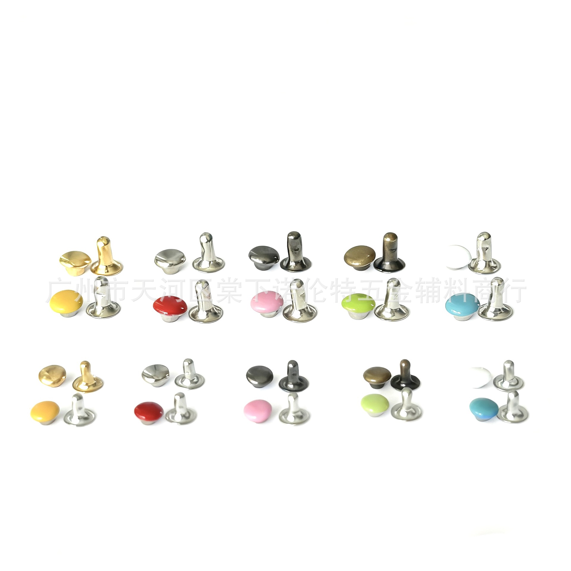 3mm4mmミニマッシュルーム型ボタン、BJDドール用ボタン、リベット、フラットボタン、カラフルなドール服ボタン、アクセサリー
