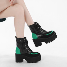 �W��ײɫ�¿��߼y����ŮЬ�Ӻ�׷�ˮ̨ŮЬ���Q�ָ߸��ھGɫ��ѥ