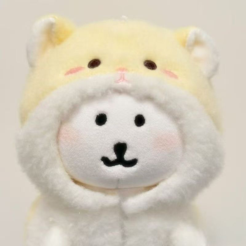 Naihuhu 10 センチメートル綿人形ハムスタージャンプスーツベビー服自虐クマヌヌボディヒトデマント交換用|undefined