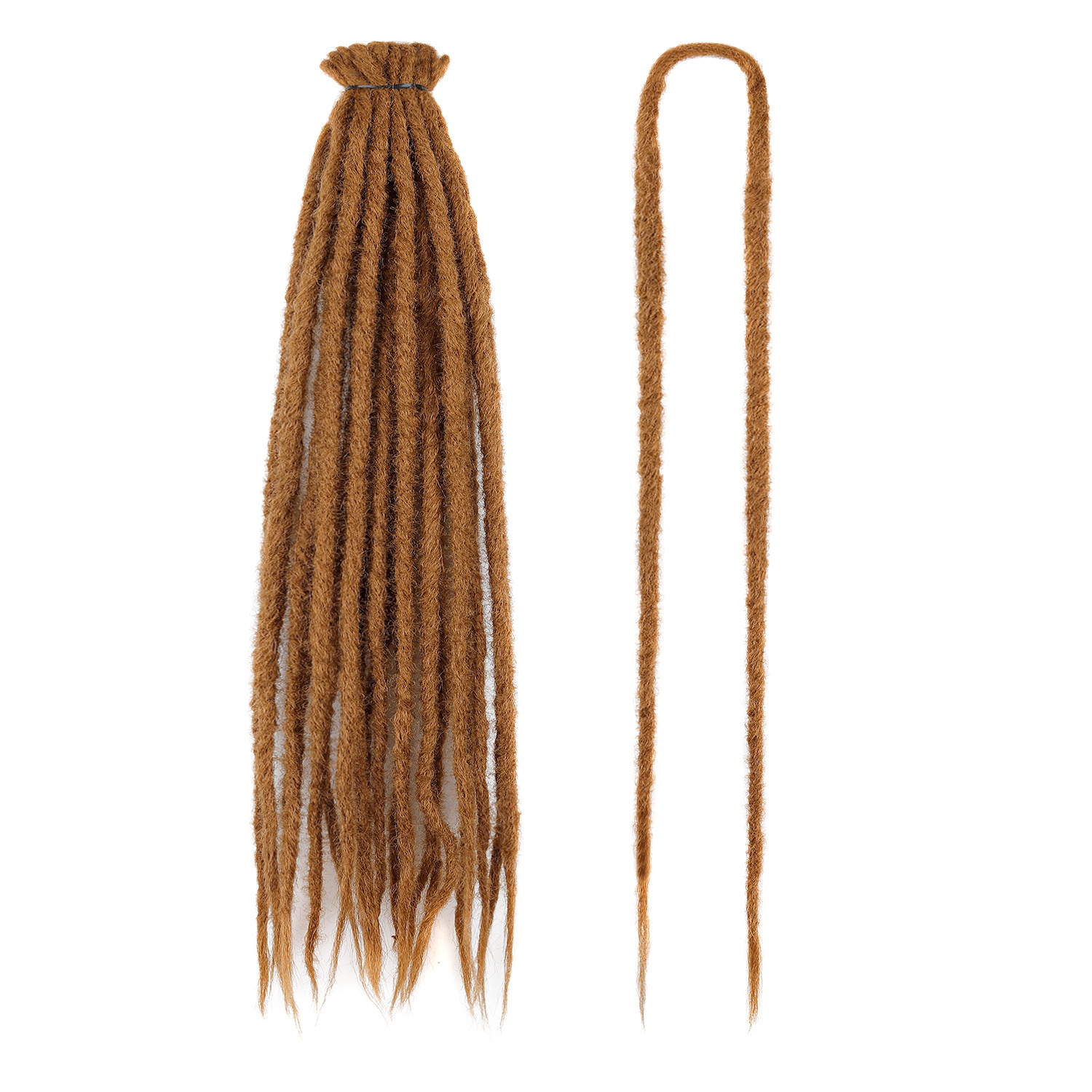 Exportación de comercio exterior europea y americana peruca de crochet una sola mano frotando trenzas africanas hip-hop 24 pulgadas trenzas perucas rectas trenzas