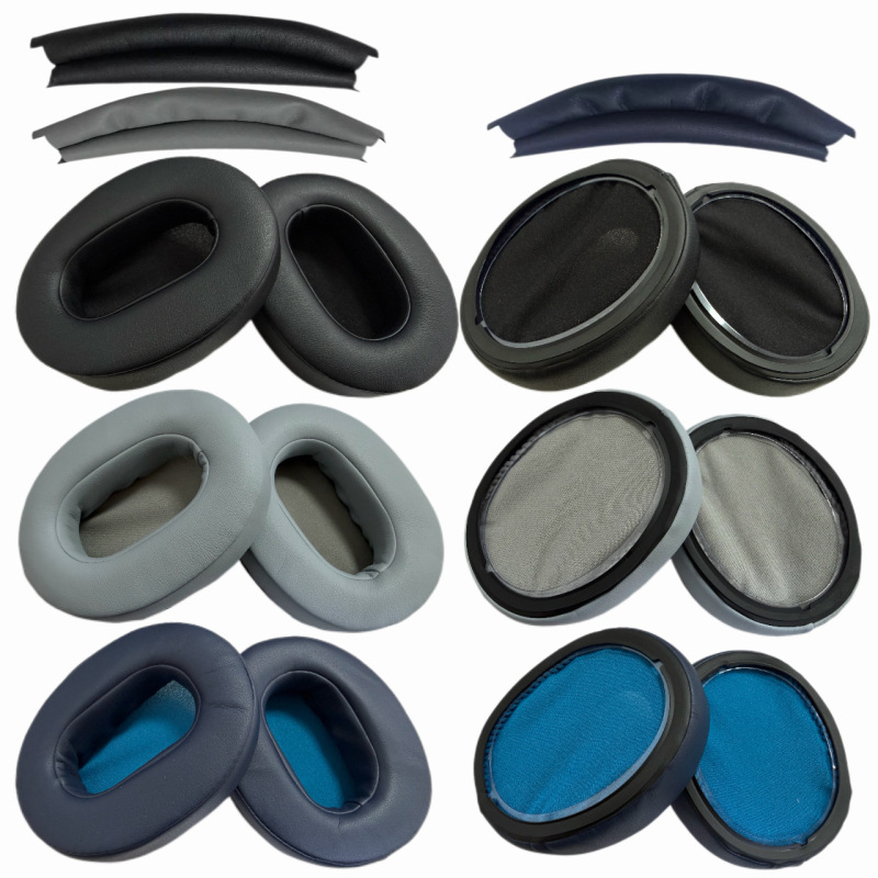 Suitable for Sony/Sony Wh-Xb900N Headphone Leather Case Xb900N Over-Ear Headphone Foam Cover Headband Accessories