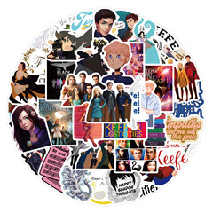 55張 Keeper of the Lost Cities塗鴉貼紙汽車行李箱水杯貼紙批發