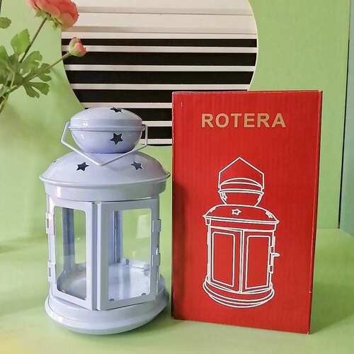 Rotra hanging scented candle with candle holder glass romantic aromatherapy decoration lampshade candle holder diy