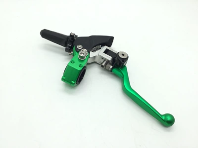 Motorcycle Safety Supplies accessories 360 degree labor-saving - long-labor-saving-360-forged-clutch-green-fcl-090403