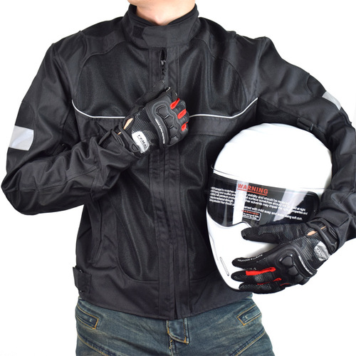 Lei Chi Motorcycle Riding Suit Men's Rider Motorcycle Universal Riding Jacket Commuting Protective Racing Jacket with Armor 