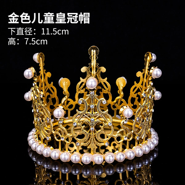 Golden Children Crown Hat