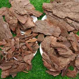 松树皮厂家批发酵松鳞腐熟土兰花君子兰植料石斛月季天然植物材料