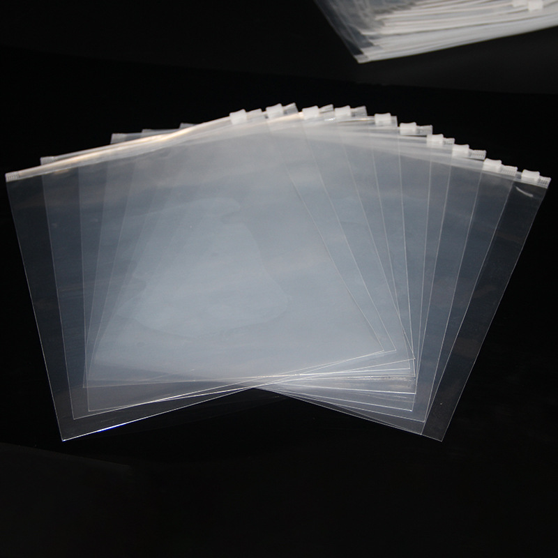 Bolsa de cremallera pe 14 calcetines de seda ropa interior bolsa de almacenamiento esmerizada a prueba de agua a prueba de polvo bolsa de plástico transparente