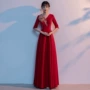 元旦宴会新款气质晚礼服