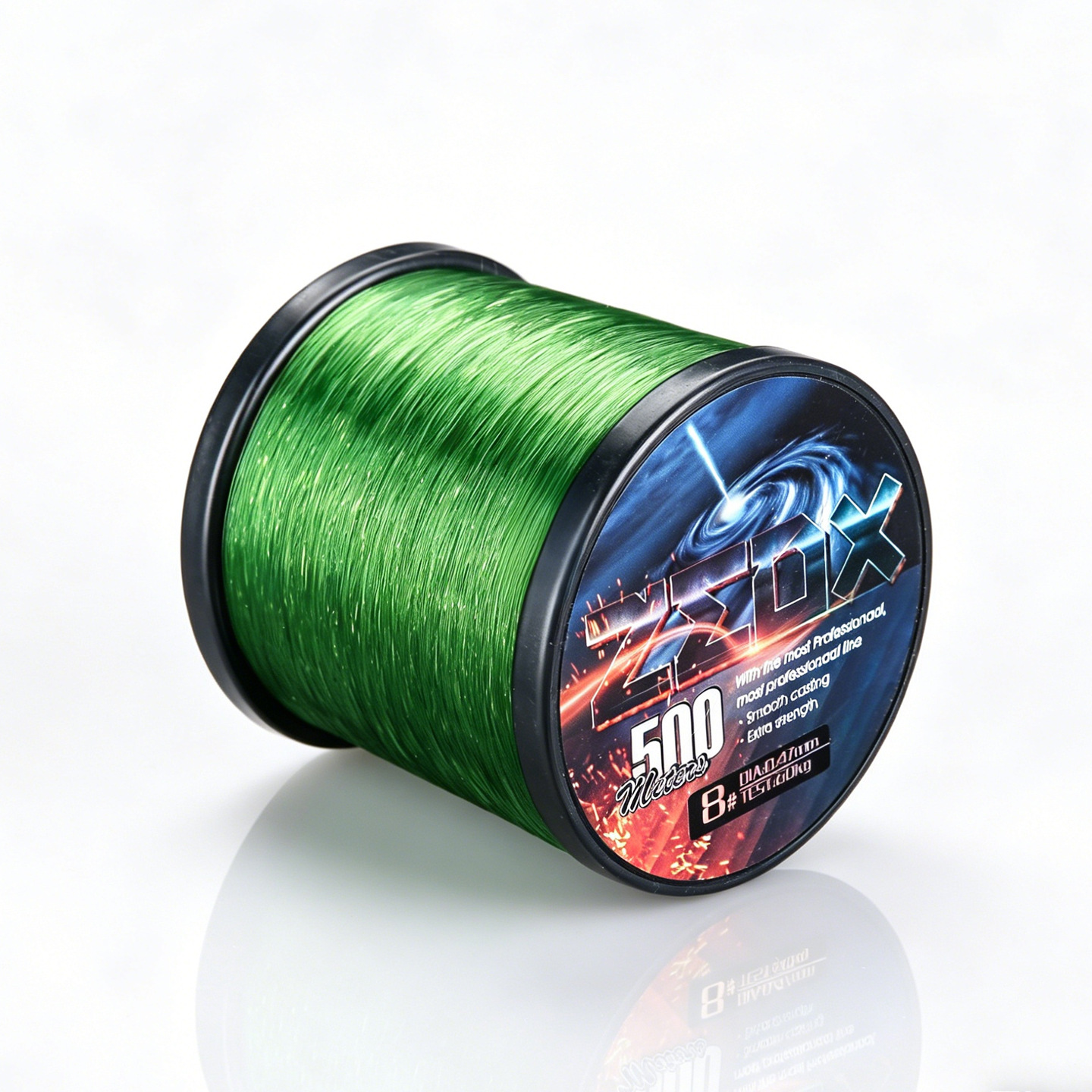 Línea de Pesca de Nylon de Alta Resistencia 500m Nylon Alta Resistencia, Transparente para Peces Grandes