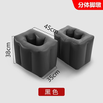 car gap filler pad, Vehicle-mounted inflatable bed - 1-black-square-pedestal