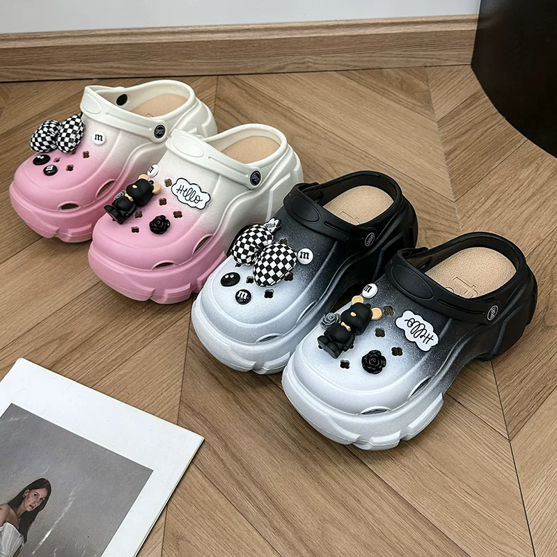 Летняя обувь на платформе, высокие пляжные сандалии, оптовые
