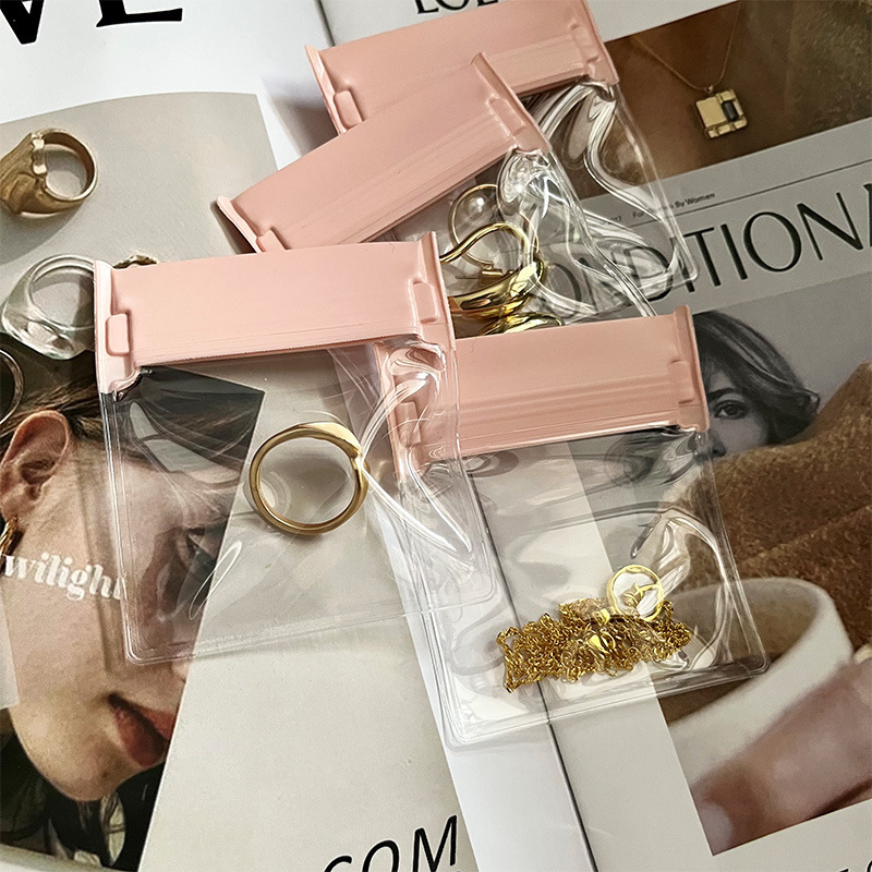 環保eva自封袋 EVA珠寶首飾佛珠包裝袋 防氧化飾品軟膠收納密封袋