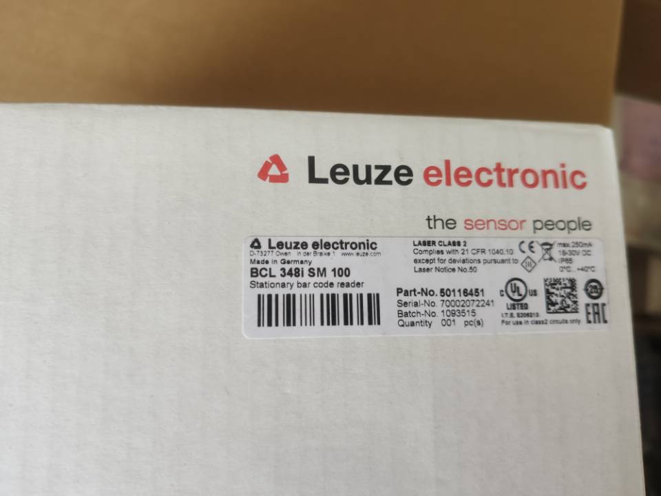 LEUZE劳易测光学测距传感器 50080722 LS 92/3 SE-L Ex