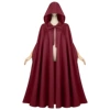 25228 Medieval cloak dark red