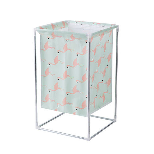 Home Cartoon Fabric Storage Basket Clothes Toy Organizing Storage Basket Multi-functional Assembly Large Capacity Dirty Clothes Basket