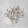 Scandinavian creative lights for living room, bar clothing, ceiling lamp stainless steel