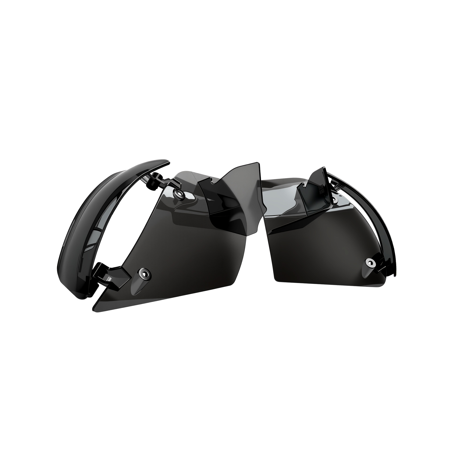 Motorcycle Spoiler Cover Suitable for Harley 23.6-26 Road Gliding Side Wing Spoiler, Pc Material, Multiple Colors Available