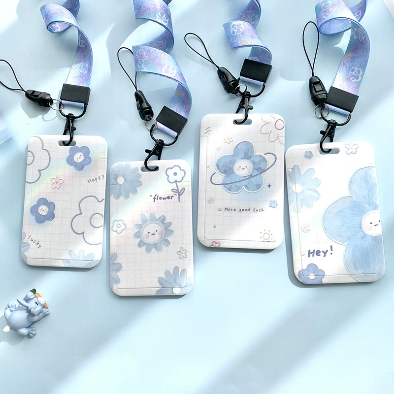 Синий чехол-слайдер для карт: студенческая, для общественного питания, для автобуса, метро, IC, ID карт, защитный чехол для документов