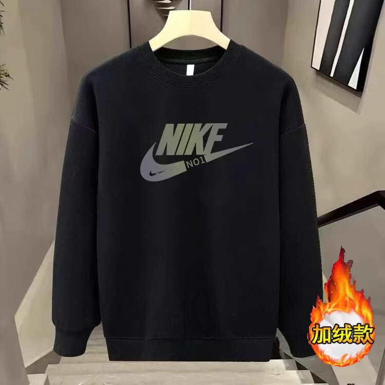 New Autumn and Winter Couple's Loose Casual Sports Sweatshirt Men's Trendyy Versatile Round Neck Pure Cotton Long-Sleeved Pullover New Autumn and Winter Couple's Loose Casual Sports Sweatshirt Men's Trendyy Versatile Round Neck Pure Cotton Long-Sleeved Pullover