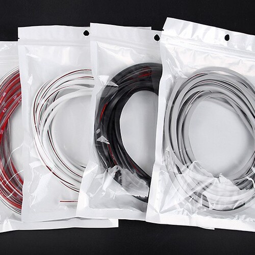 Car crash bar door invisible anti-collision rubber strip scratch-resistant seal strip automotive seal strip 5/10 meters pack suitable
