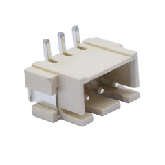 Factory 2.54mm Spacing Vertical Surface Mount Pin Socket Single Row Terminal Temperature Resistant Beige Connector XH Wholesale