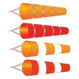 Cross-border supply orange waterproof weathervane reflective weathervane bag 2m waterproof Oxford cloth warning flag factory direct supply