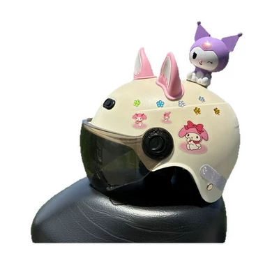seasons universal summer helmet cute — Motosiklet kaskı (dəbilqə)