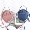 Lychee pattern small round bag ladies handbags2021 Southeast Asian foreign trade bag wholesale small fresh female bag