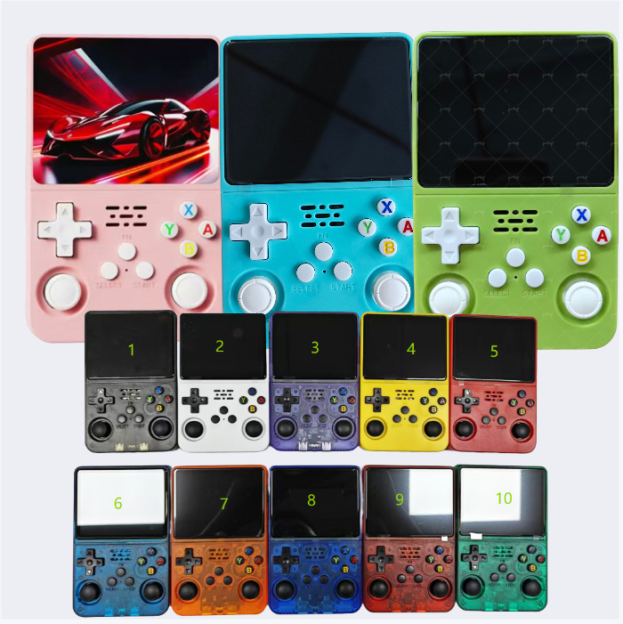 R36S Open Source Handheld Game Console Cross-Border Portable Retro Nostalgic Kidsren's Game Console Adult Large Screen
