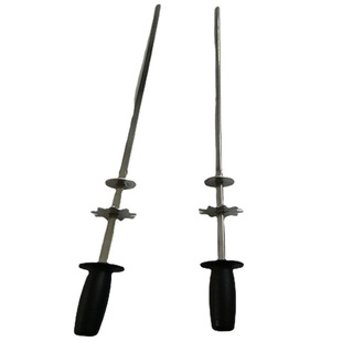 Stainless steel barbecue stick factory wholesale electric barbecue grill knob barbecue drill not hot hand barbecue fork