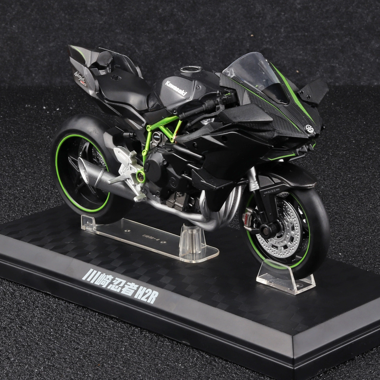 Оригинальная авторизация CCA 1:12 Kawasaki Ninja H2R сплав мотоцикл модный декоративный элемент Douyin горячие продажи