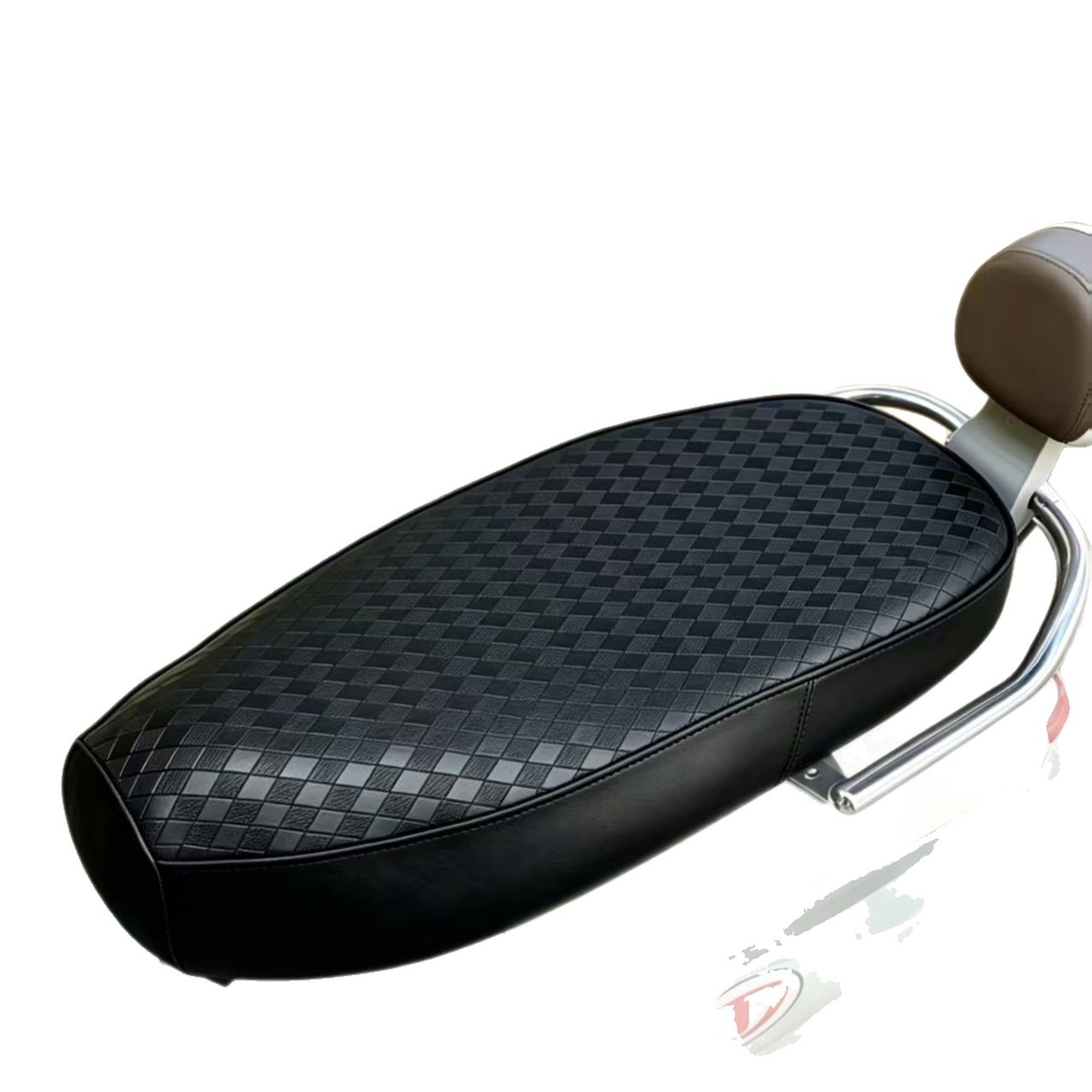 Cubierta de cojín de automóvil eléctrico a prueba de lluvia y protección solar cubierta de asiento de motocicleta cubierta de cuero que cubre todo el envolvimento universal en todas las estaciones