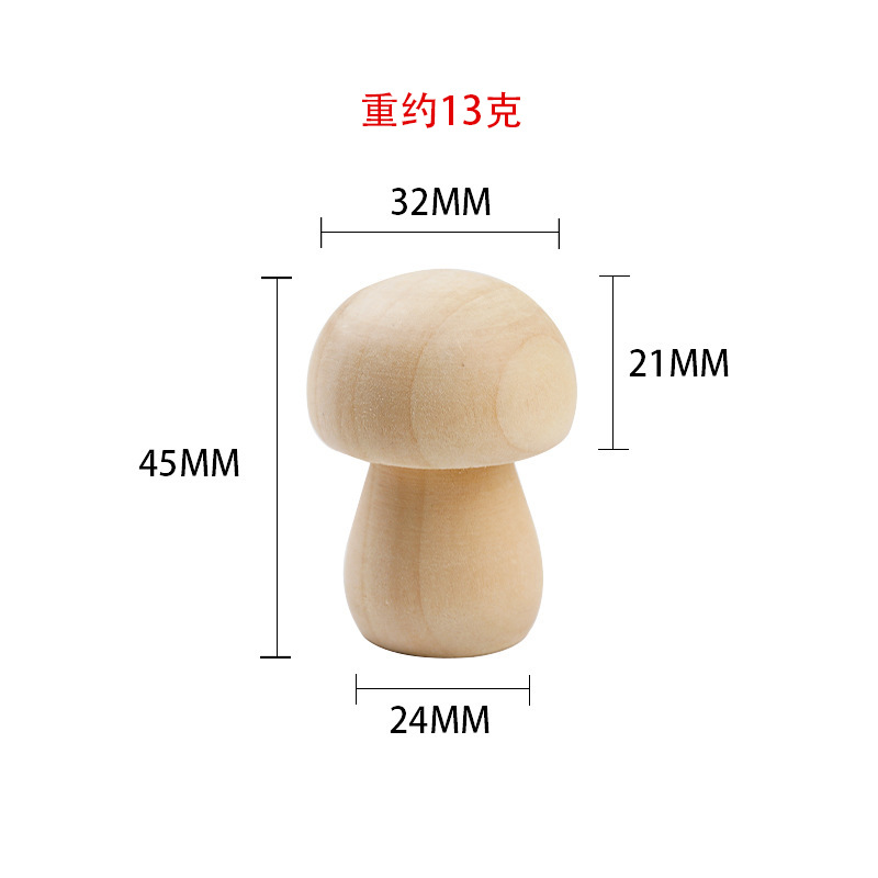 45*32mm round head mushroom