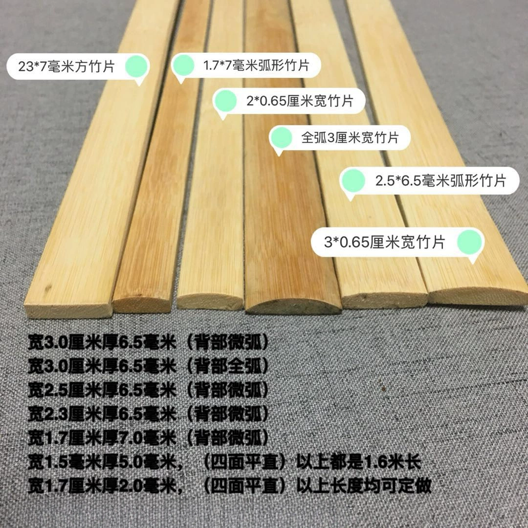 Бамбуковые полоски для клетки птиц из бамбука материалы для DIY ручная работа модель толстой бамбуковой заготовки квадратная бамбуковая полоса Лао Нан бамбуковая палочка маленькая бамбуковая полоса