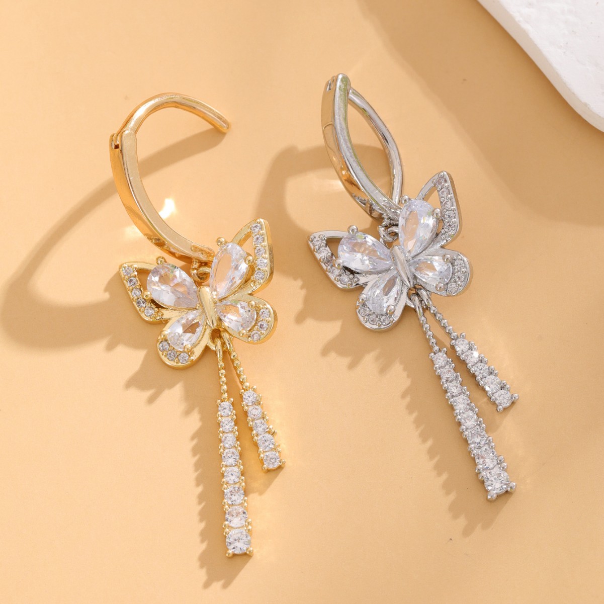 Butterfly Belly Button Ring High-end Versatile Navel Jewellery_voghion.com